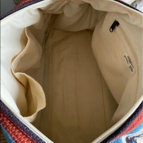 NEW Navajo Aztec Woven Weekender Duffle Bag - Picture 4 of 8
